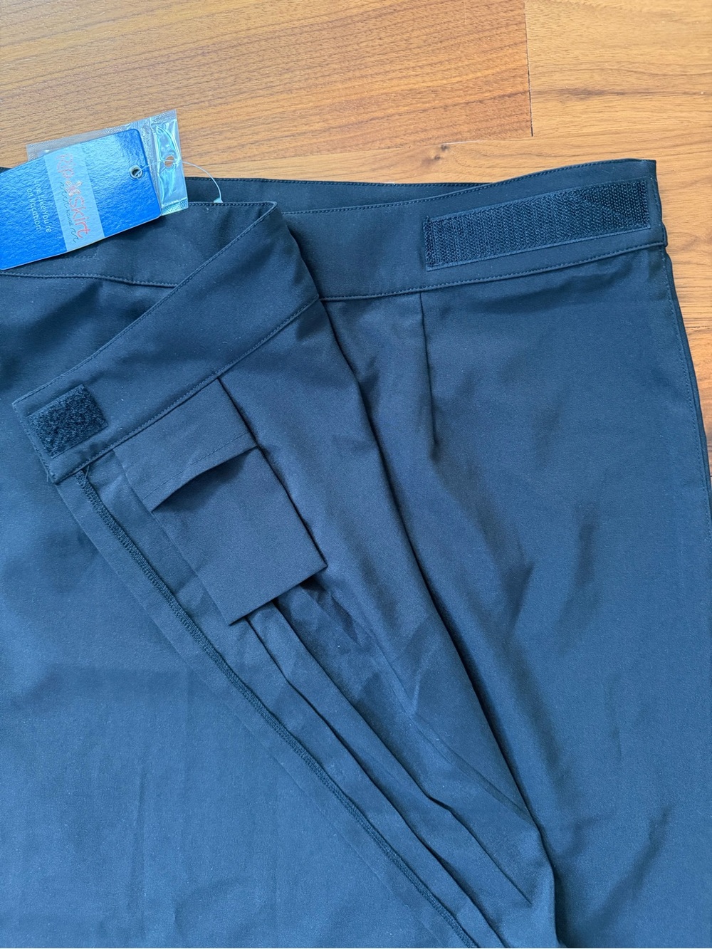 NWT RipSkirt Hawaii Original Length 3 Black Wrap Skirt Size M Midi  Cover Up - Picture 8 of 11